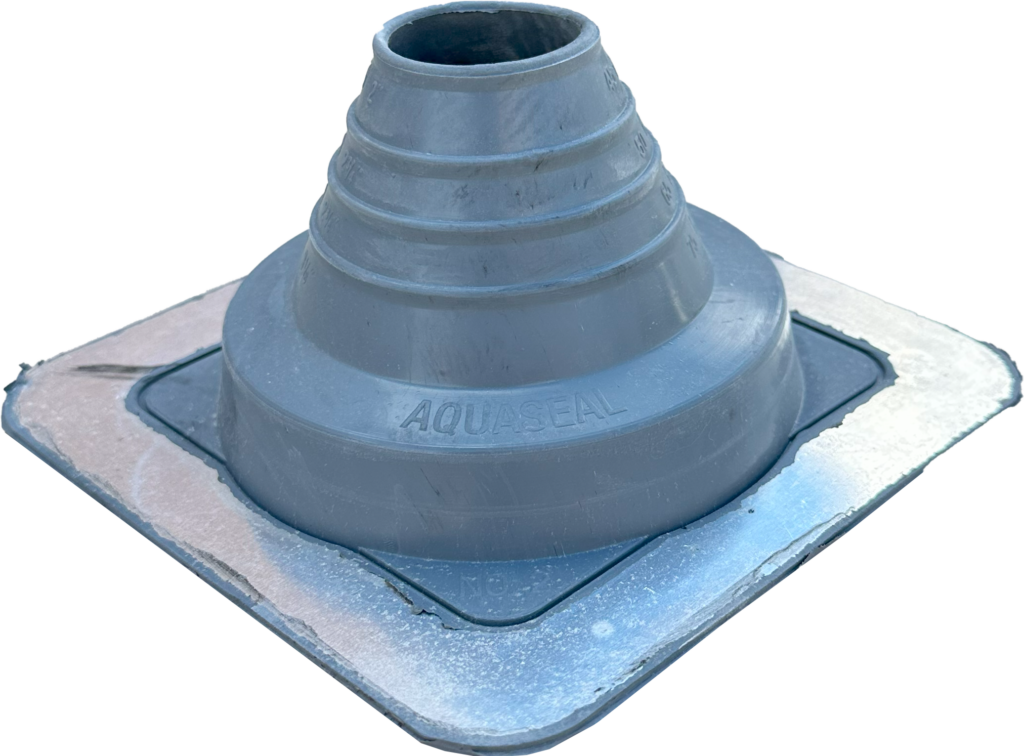 Aquaseal Special #2 Pre-Cut EPDM Vent Pipe Roof Flashing - Grey, 50mm | ASE2G50-80