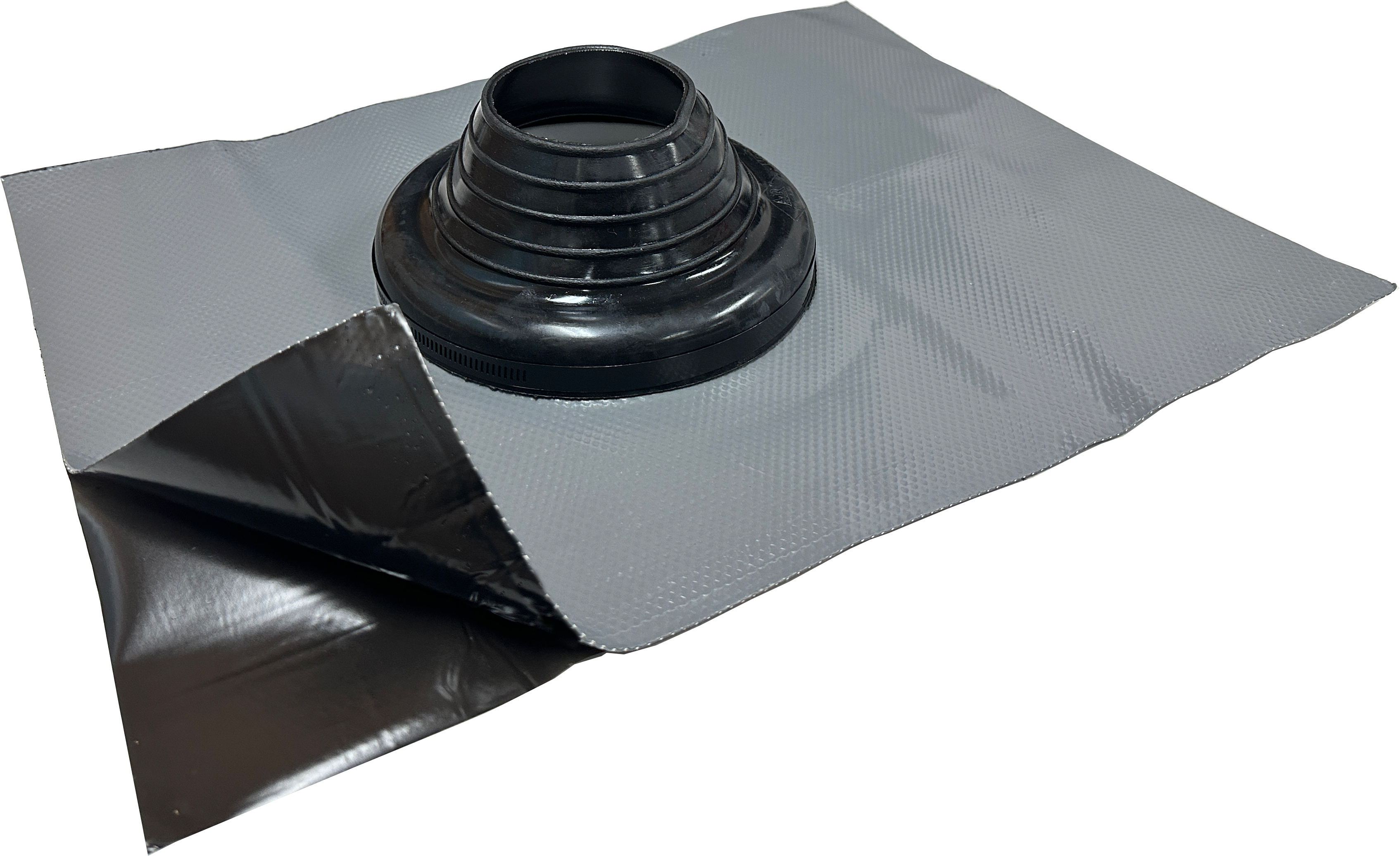 #3 Aqua Tile EPDM Black 100-150mm with Grey Base