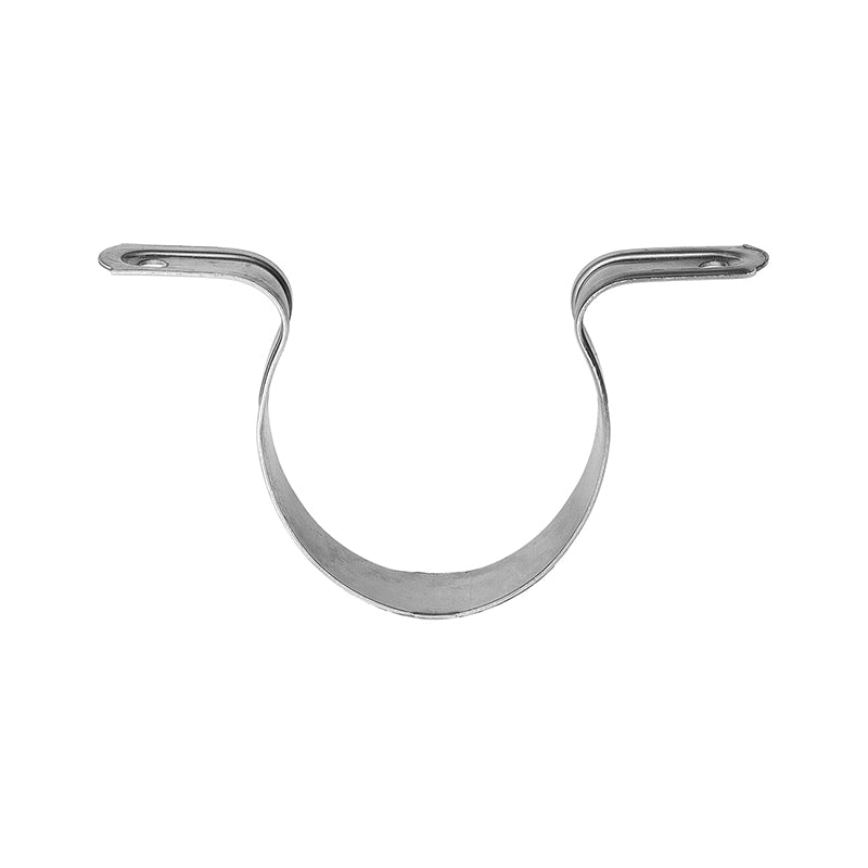 Abey Saddle Clips for DWV Pipe – White Powdercoated Galvanised Steel