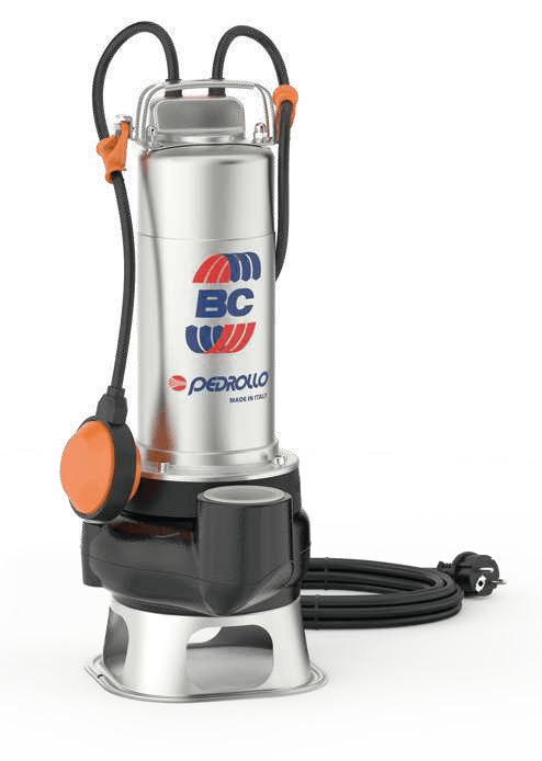 Pedrollo BCm 15/50 Double Channel Submersible Pump - 1.1kW, 240V, 750L/min