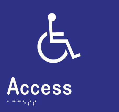 Accessible Access 160mmW x 150mmH