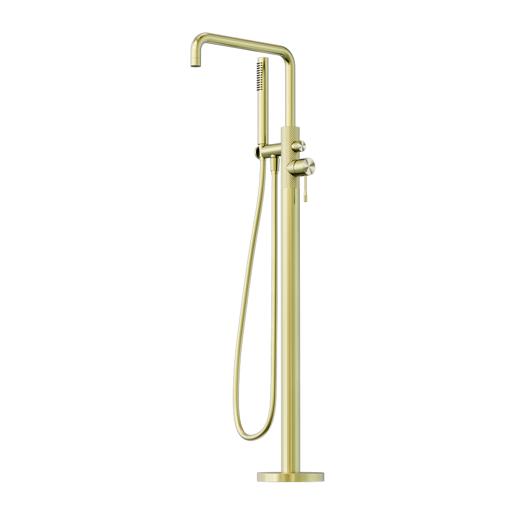 Opal Freestanding Bath Mixer With Hand Shower