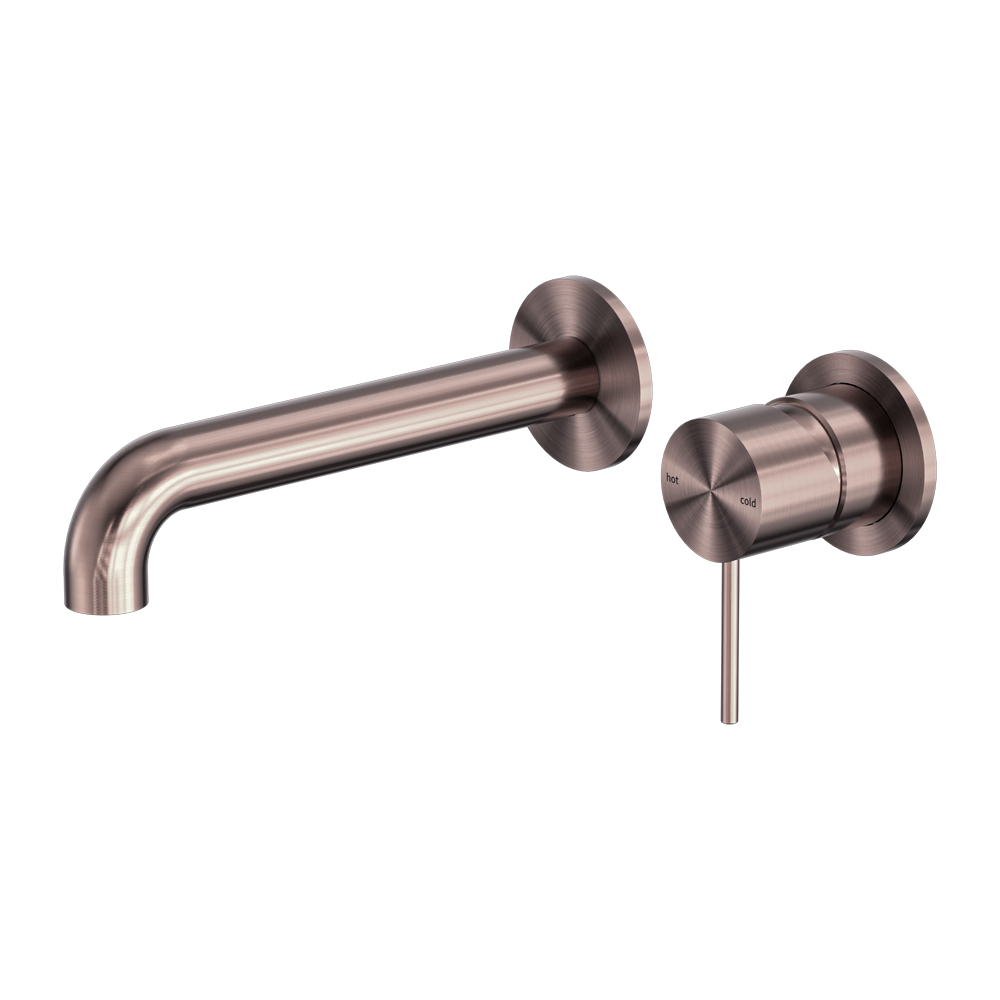Mecca Wall Basin/bath Mixer Separate Back Plate 120mm