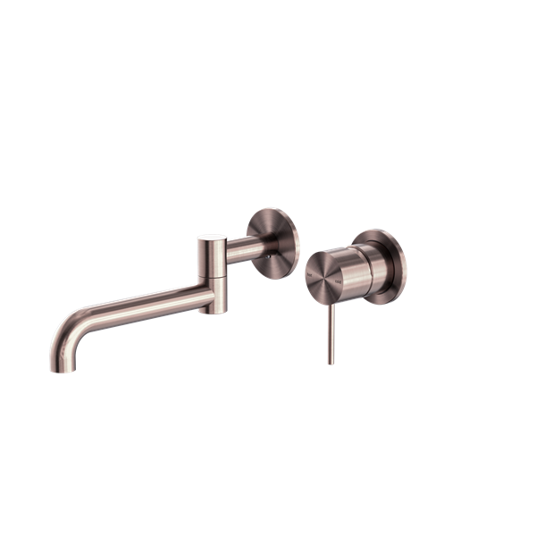 Mecca Wall Basin/bath Mixer Swivel Spout 225mm