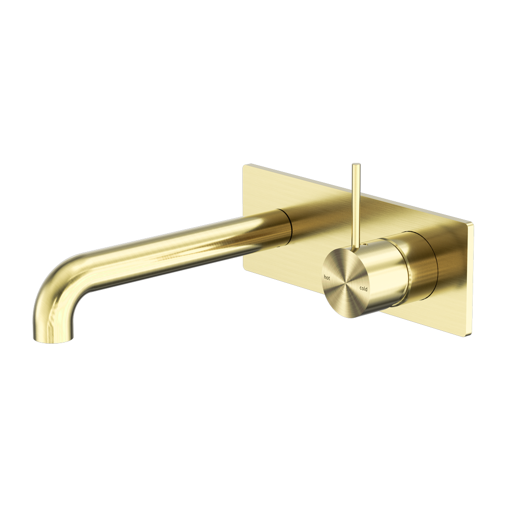 Mecca Wall Basin/bath Mixer Handle Up 260mm