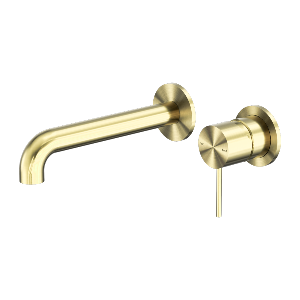 Mecca Wall Basin/bath Mixer Separate Back Plate 120mm