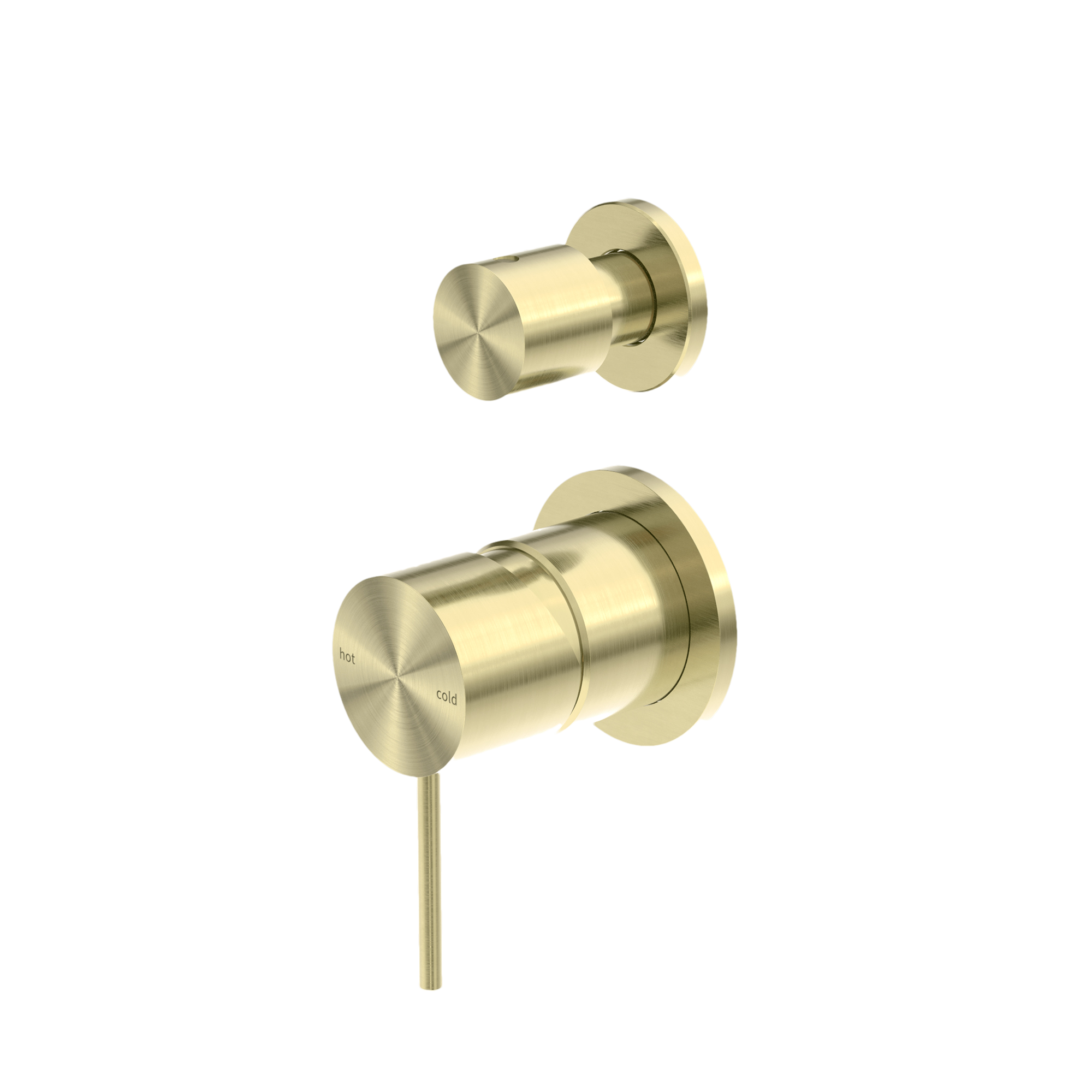 Mecca Shower Mixer With Divertor Separate Back Plate
