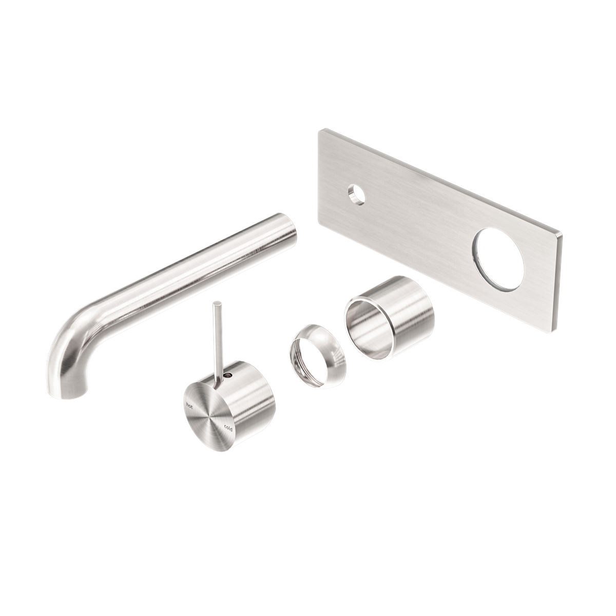 Mecca Wall Basin/bath Mixer Handle Up 260mm Trim Kits Only