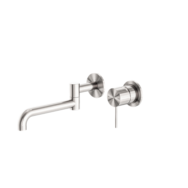 Mecca Wall Basin/bath Mixer Swivel Spout 225mm