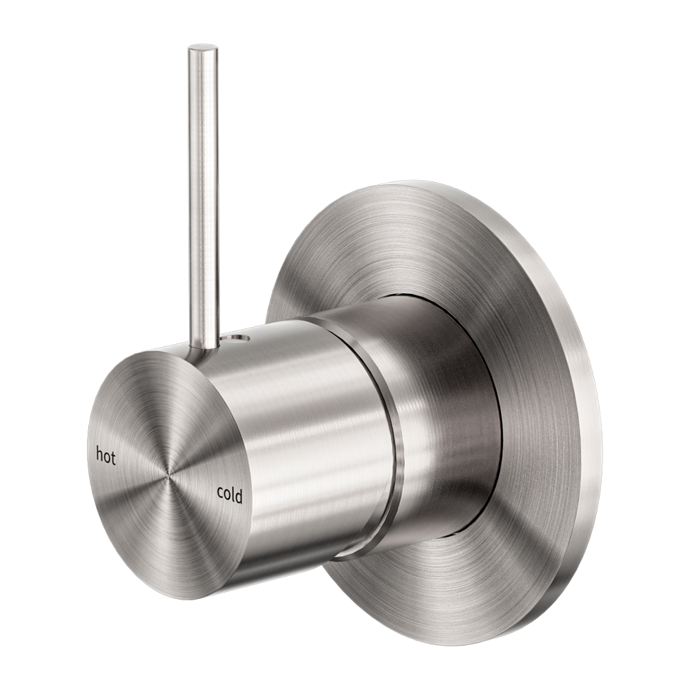 Mecca Shower Mixer Handle Up 80mm Plate
