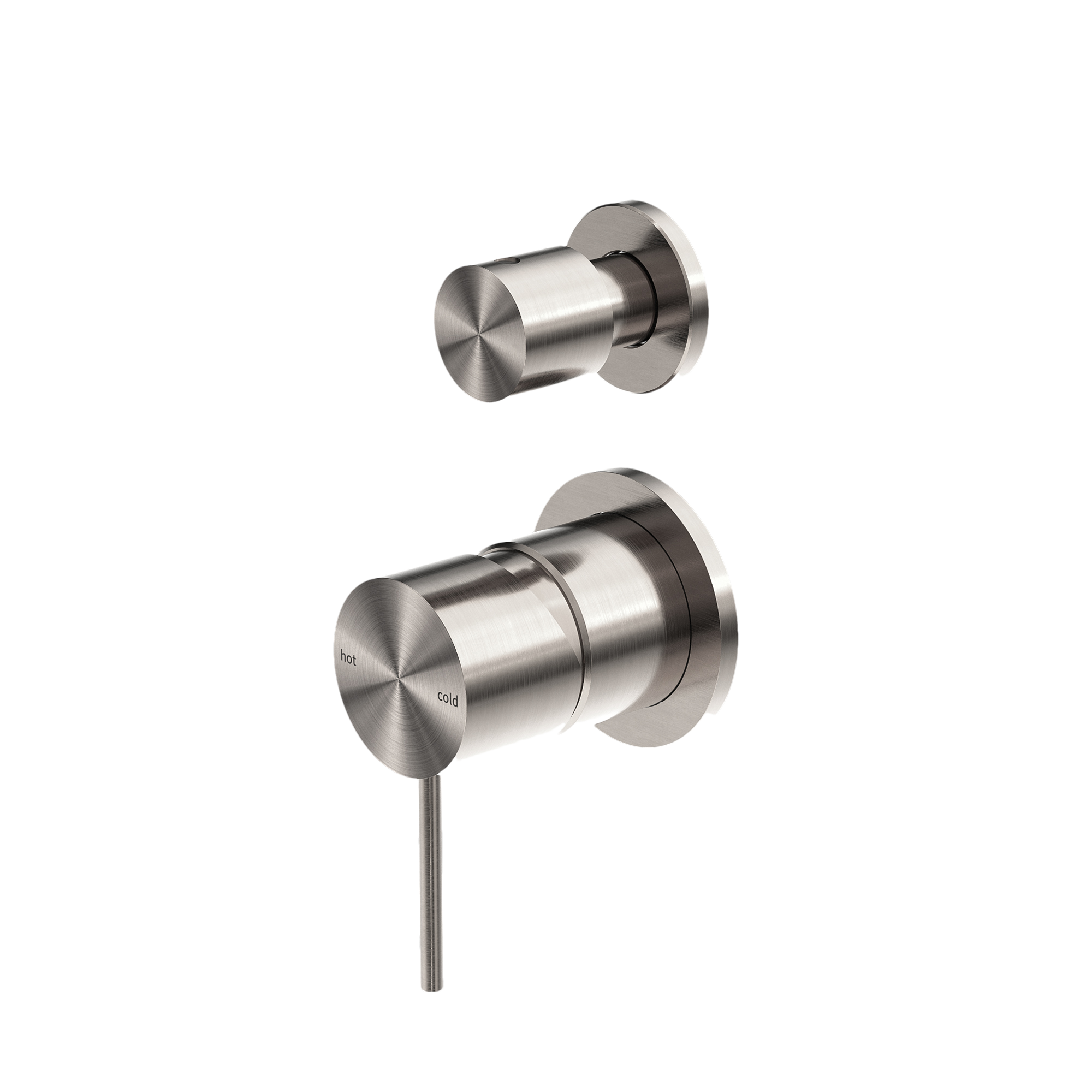 Mecca Shower Mixer With Divertor Separate Back Plate