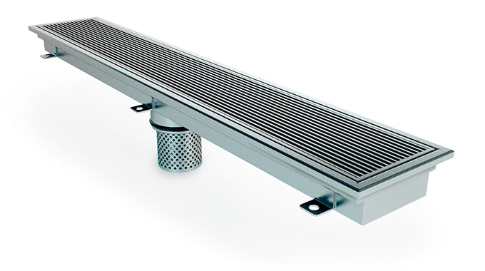 Commercial Kitchen Channel Drain - 304 Stainless, 1000mm & 2000mm | CK Series
