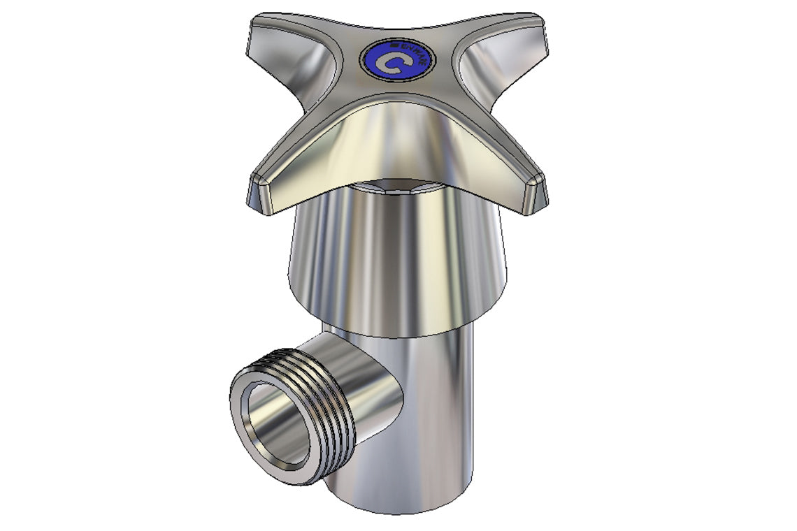 Concealed Spindle Washing Machine Tap