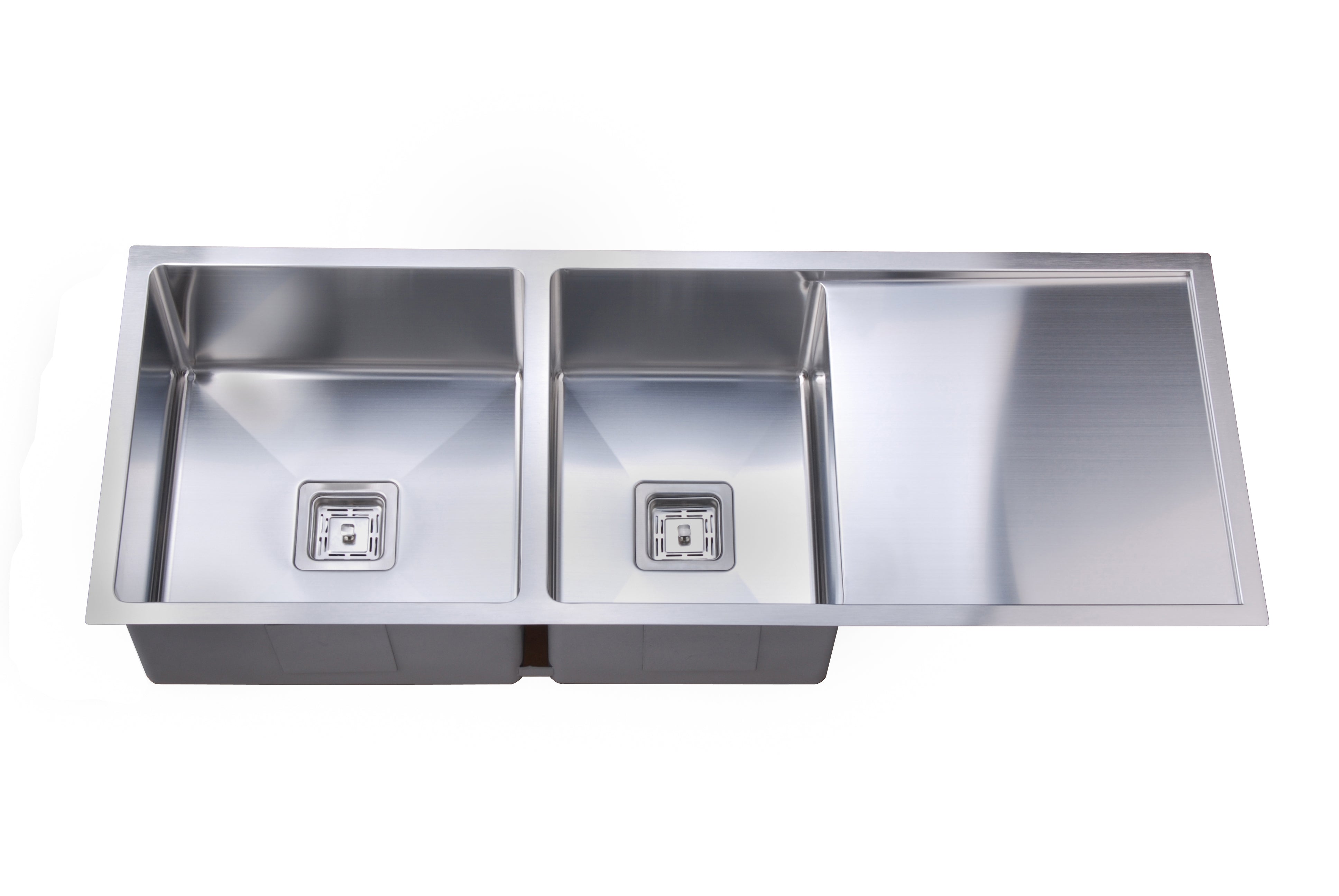 Suprema Qubix400D 1 & 3/4 Bowl Sink with Drainer