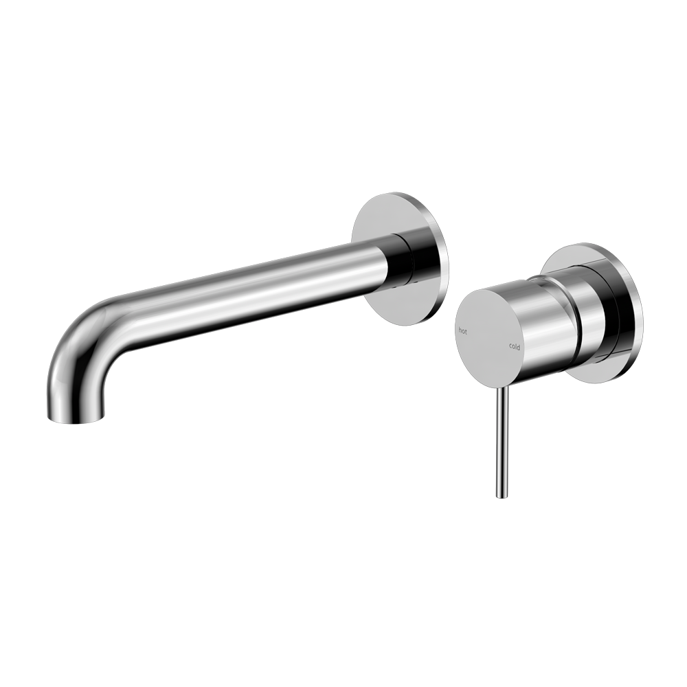 Mecca Wall Basin/bath Mixer Separete Back Plate 185mm