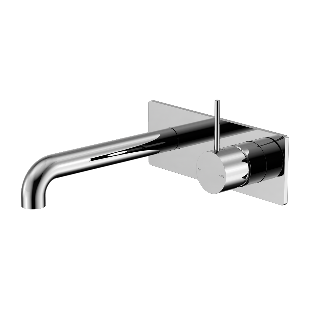 Mecca Wall Basin/bath Mixer Handle Up 160mm
