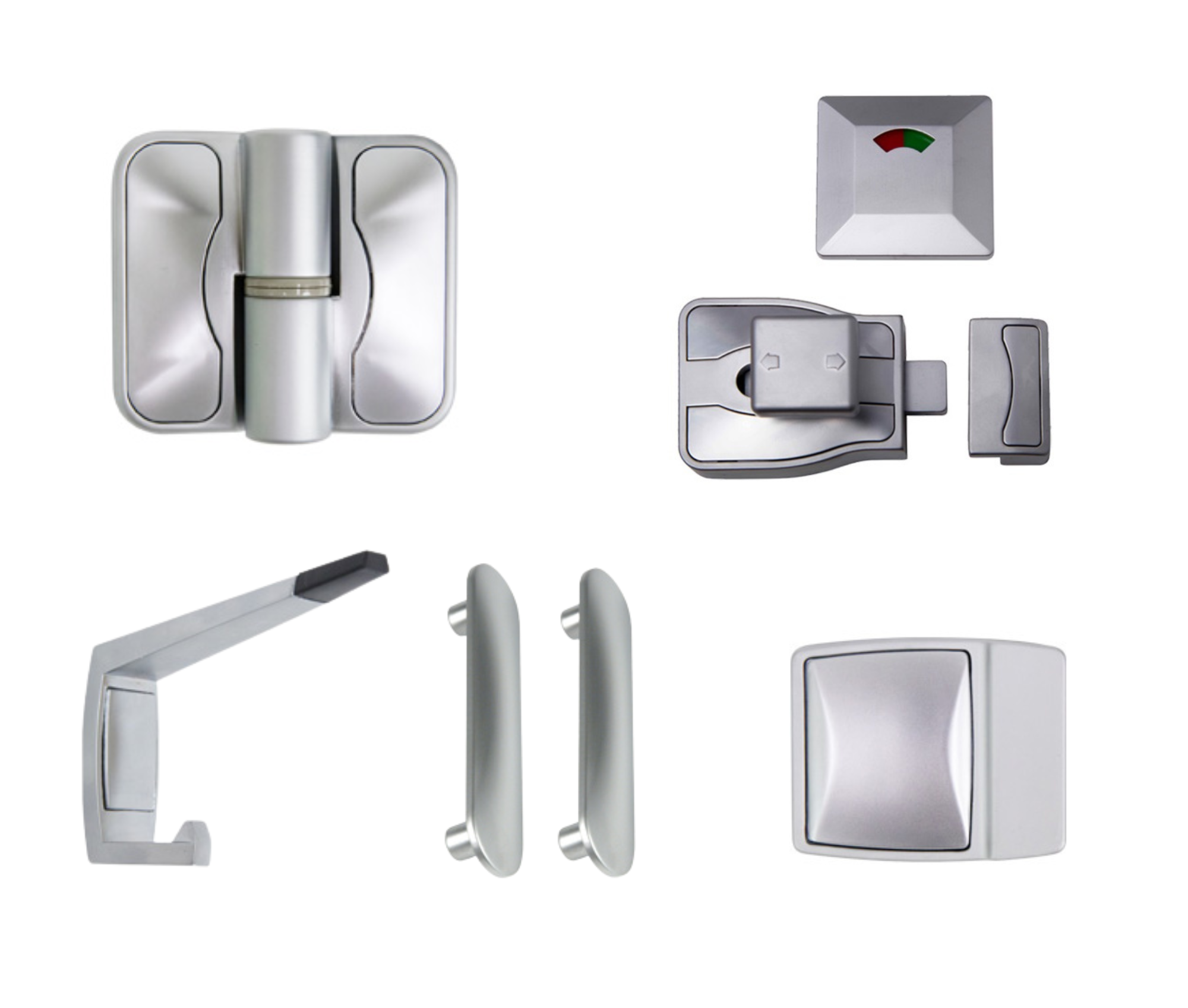 Ready to Go - Moda Advantage Kit Bolt Through in Satin Chrome Plate