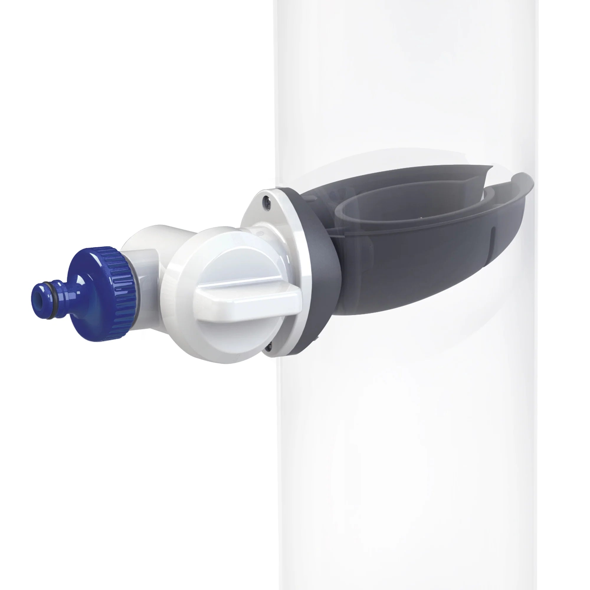 Quickfit Downpipe Diverter Round 90mm/100mm