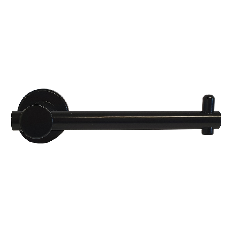 15mmØ Single Toilet Roll Holder in Designer Black