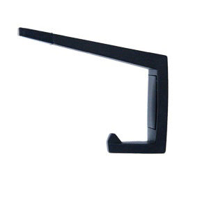 Moda Hat & Coat Hook in Designer Black