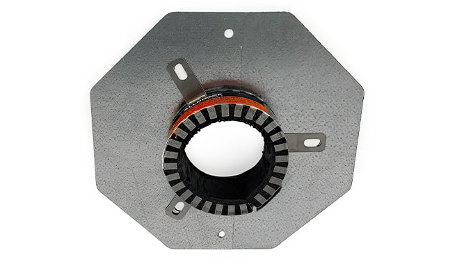 Floor Waste Fire Plate - Two-Piece, Suits 50mm & 100mm Pipe (Pair)