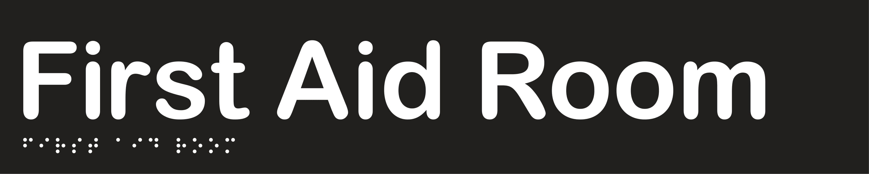 First Aid Room Braille