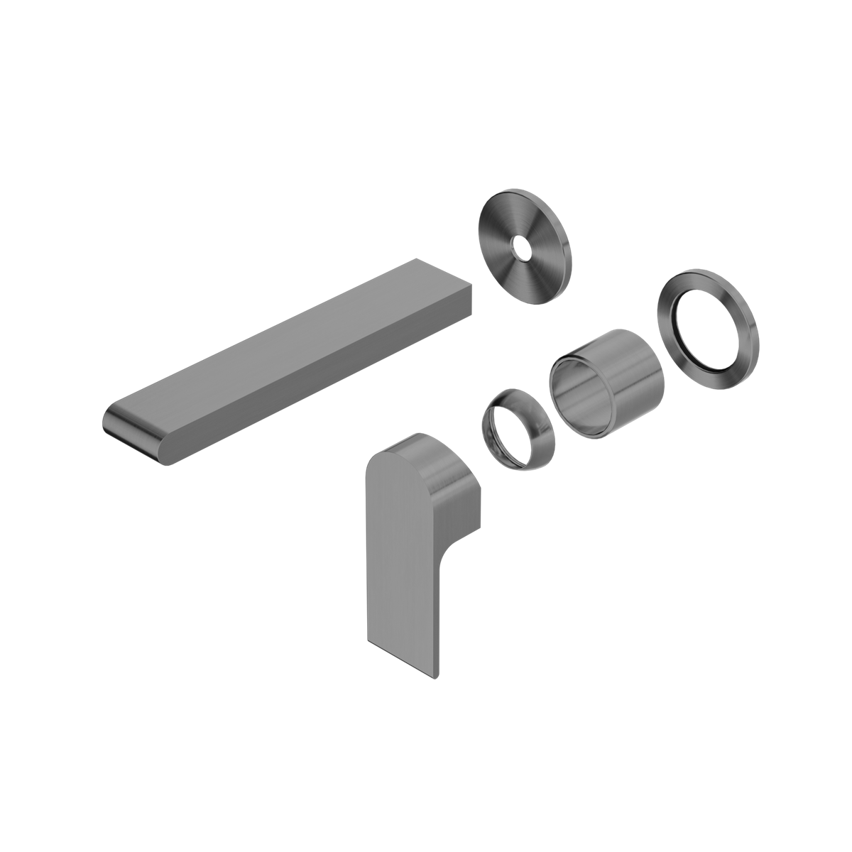 Bianca Wall Basin/bath Mixer Separate Back Plate 187mm Trim Kits Only