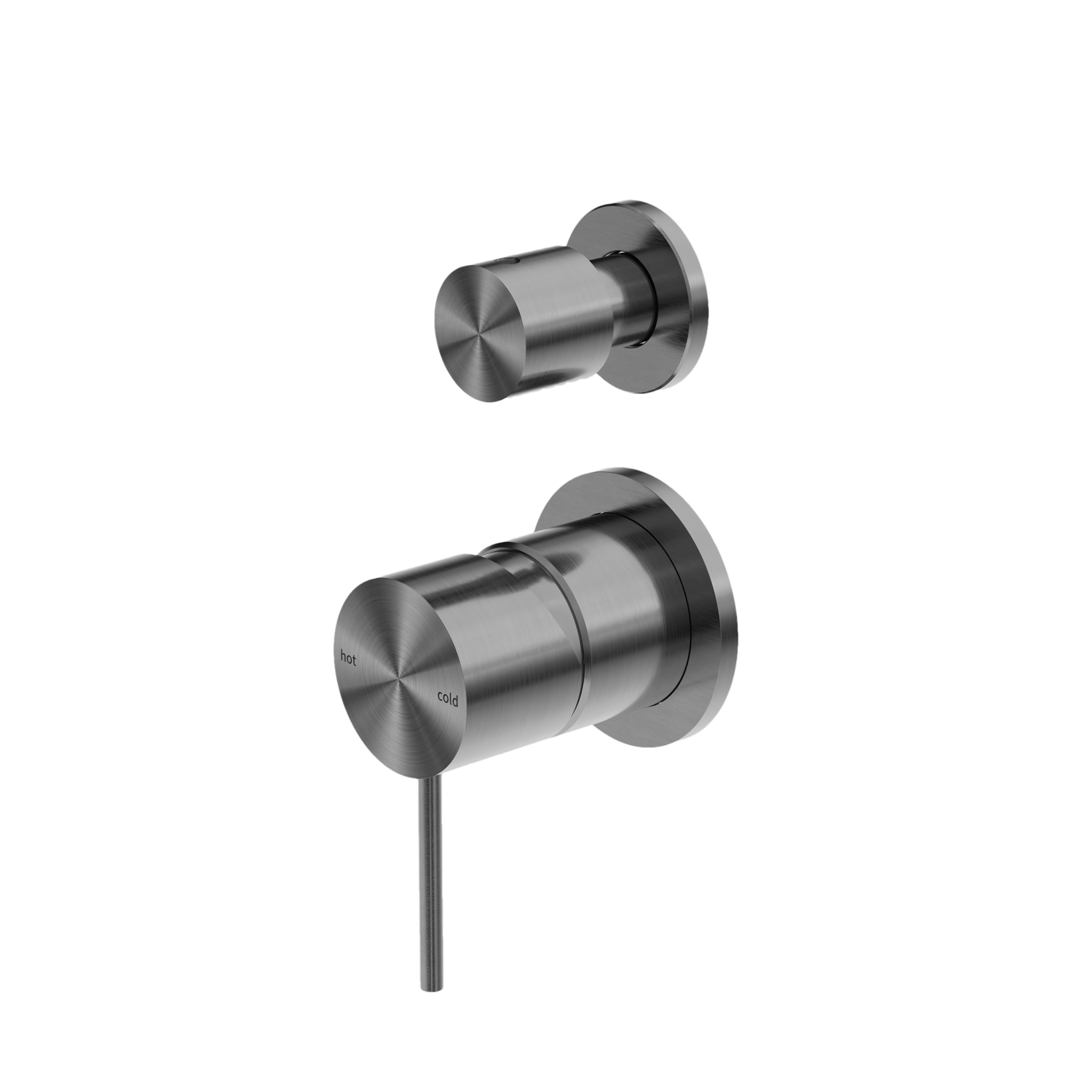 Mecca Shower Mixer With Divertor Separate Back Plate