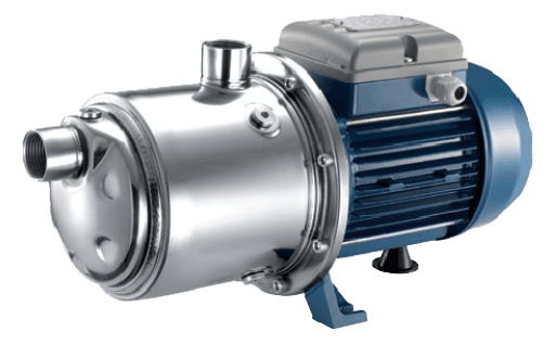 Hyjet Stainless Steel Horizontal Multistage Pump - 1.1kW, 240V, 140L/min