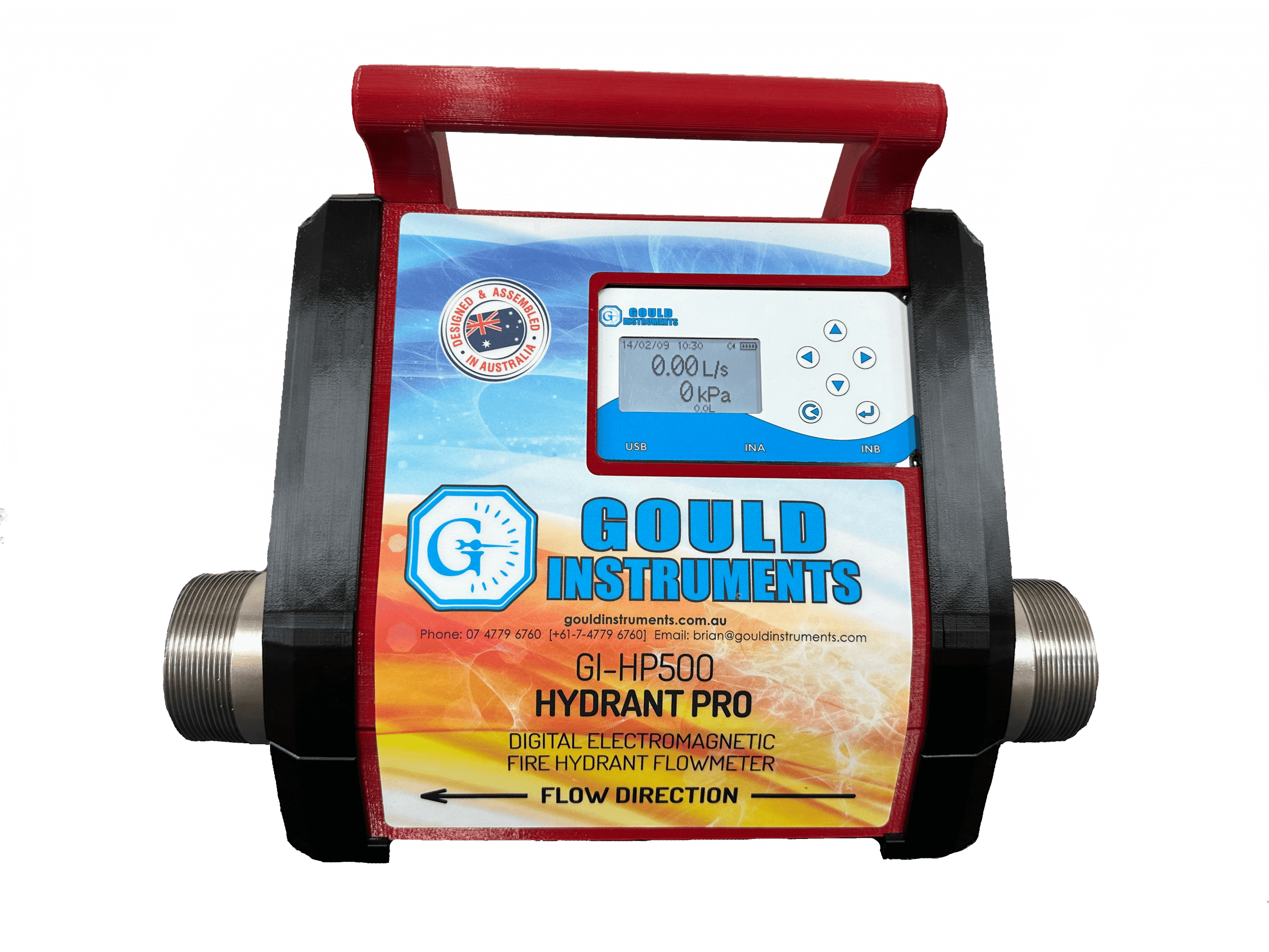 Hydrant Pro Digital Electromagnetic Fire Hydrant Flowmeter