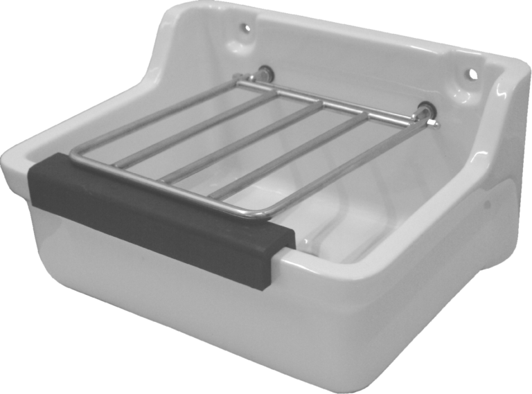 Cleaners Sink Include Grate/buffer And Bracket (no Legs)
