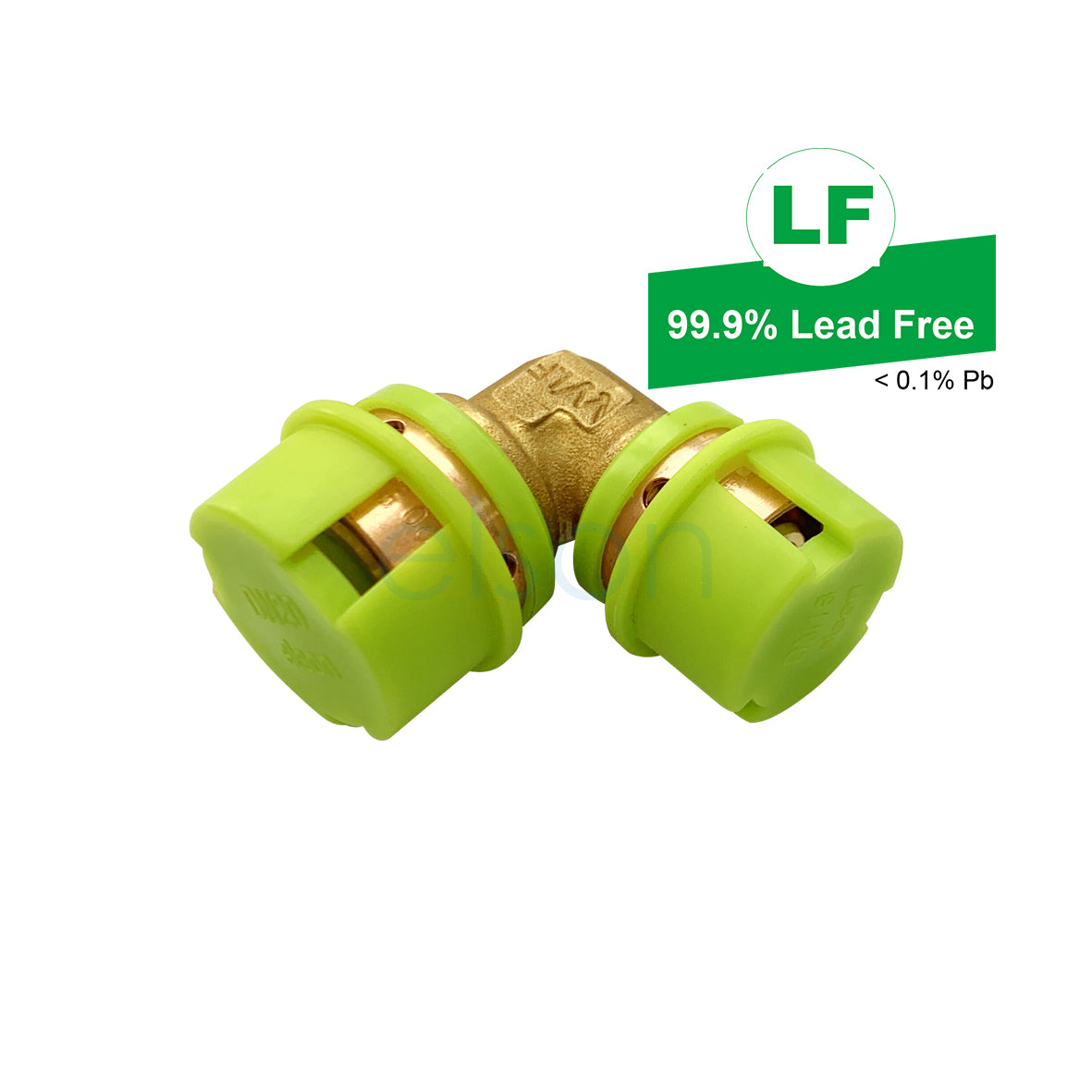 EPS Crimp Water & Gas Lead Free Dual Reducing Elbow