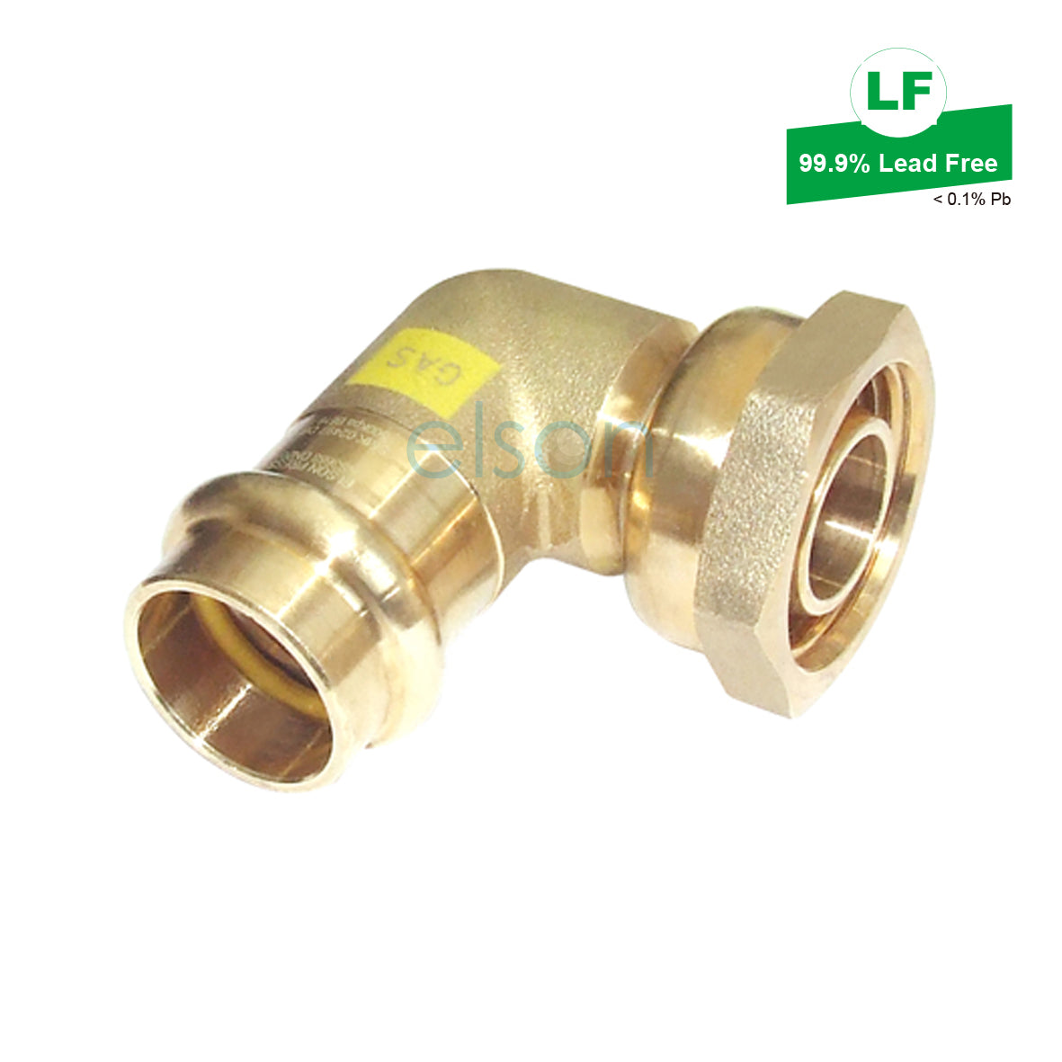 PRESS GAS NO.63 BENT CONNECTOR