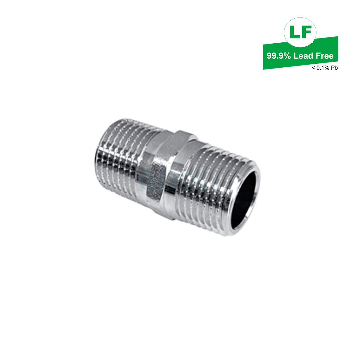 LF MINI DUAL CHECK VALVE LF DR BRASS R1/2 MI CHROME LF73002