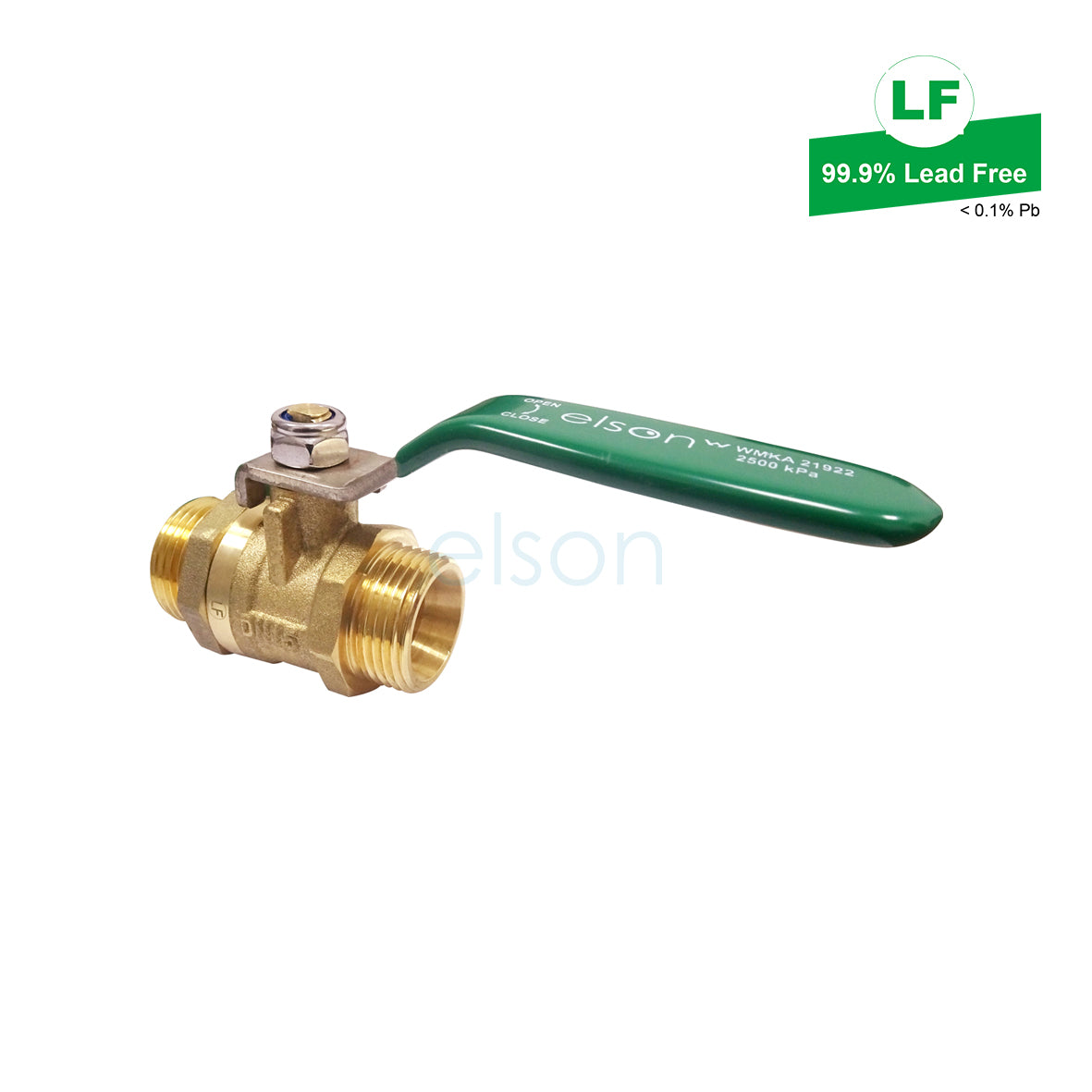 LF UNION BALL VALVE BODY LF DR BRASS L/H G3/4B MI LF73601
