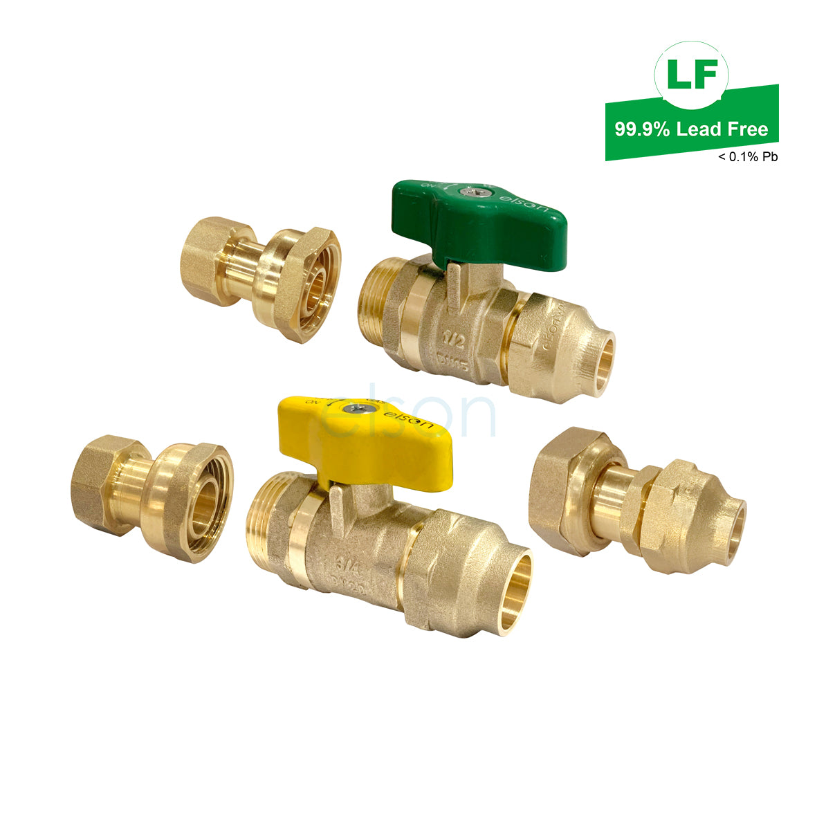 LF FLARED UBV KIT GAS W/HTR LF DR G3/4 FI X 20Cn G & G3/4 FI X 15Cn W