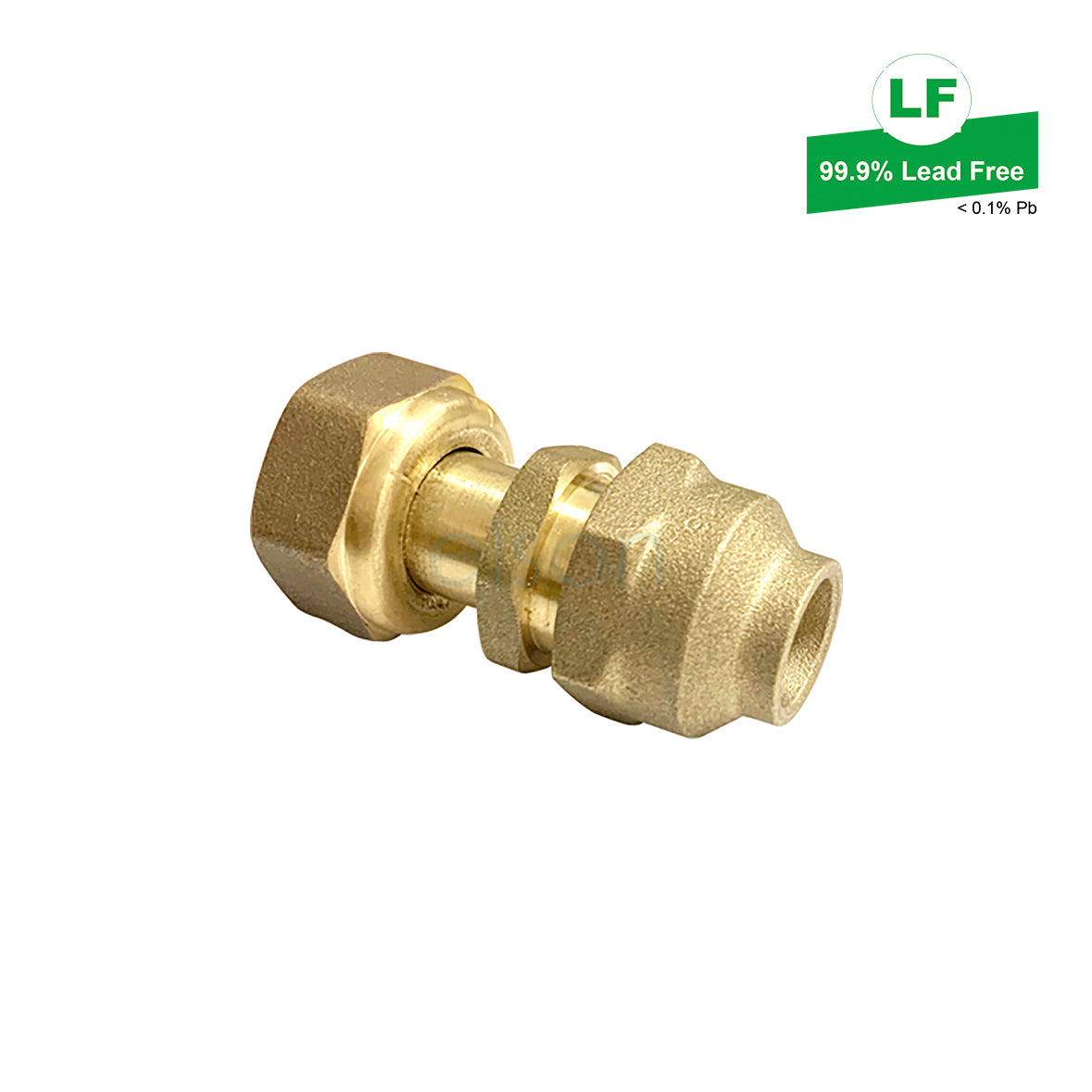 LF CONNECTOR FLARED LF DR BRASS 15Cn X G1/2 FI L/NUT LF73896
