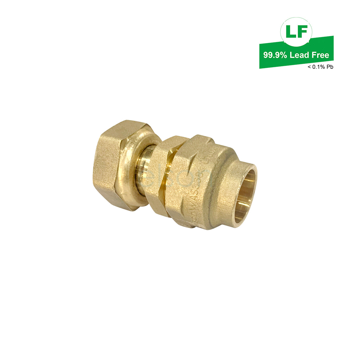 LF CONNECTOR FLARED LF DR BRASS 20Cn X G3/4 FI L/NUT LF73898