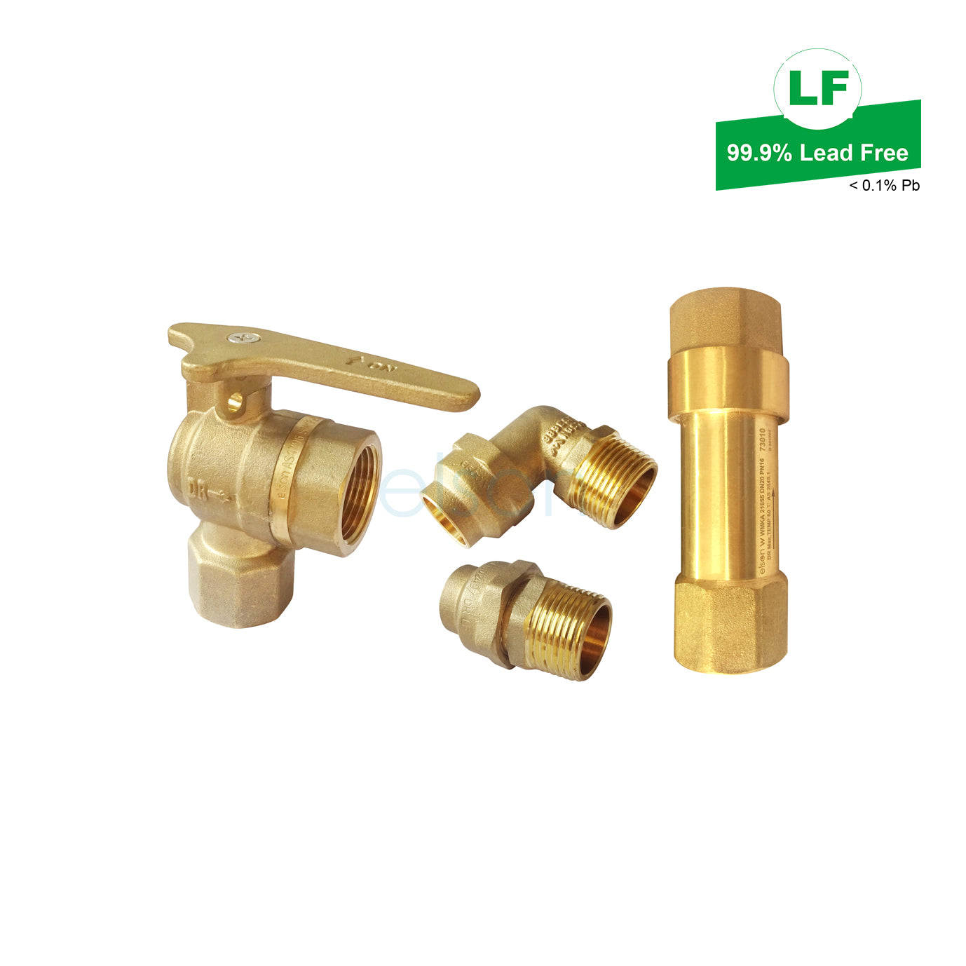 LF METER CONNECTION KIT L/ABLE LF DR BRASS Rp3/4 FI INLET LF74200