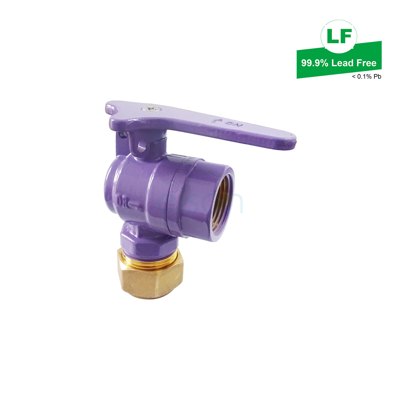 LF METER B/V R/A L/ABL LILAC LF DR BRS Rp3/4 FI X 20Cn C/O IN LF74235