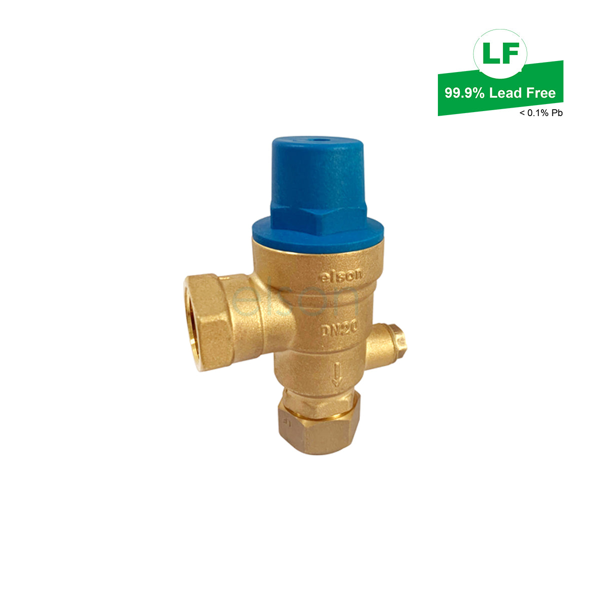 LF PRV ADJUSTABLE BOUNDARY R/A 20Cn C/OLIVE LF DR BRASS LF76111