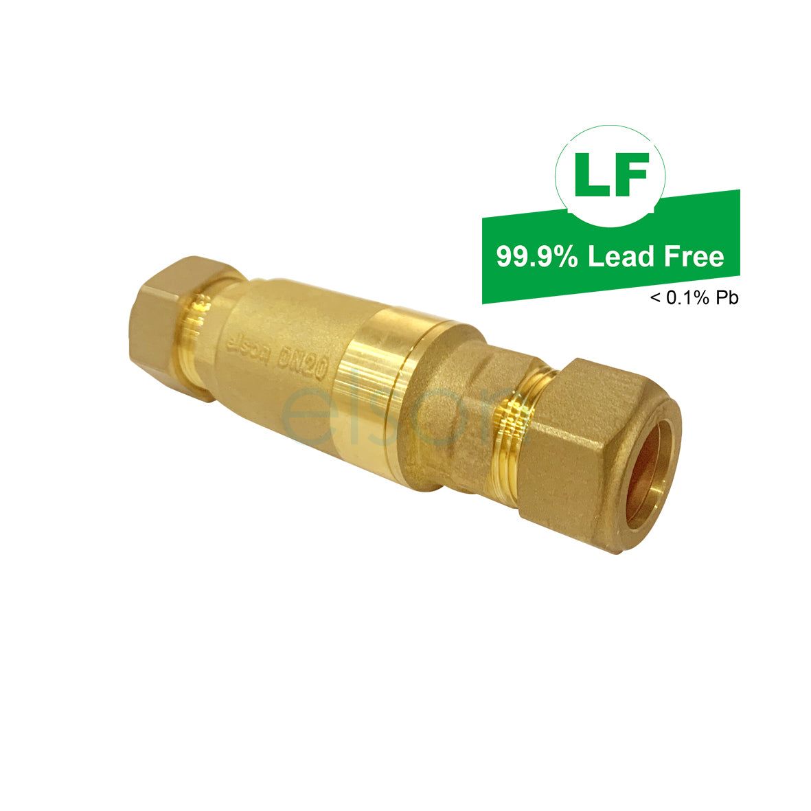 LF PRESSURE LIMITING VALVE 20Cn C/OLIVE LF DR BRASS 500kPa LF76450