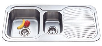 Suprema Maddison250 1 & 1/2 Bowl Sink with Drainer