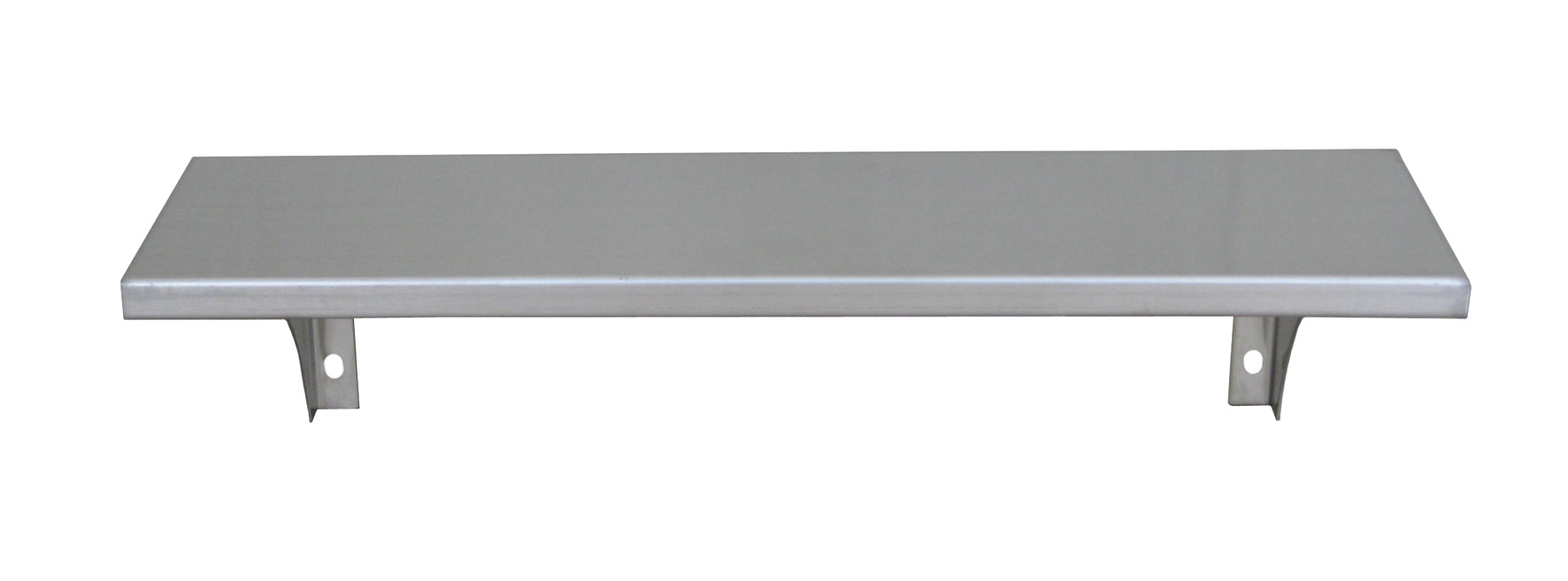 457mmW x 105mmH x 127mmD Utility Shelf in Satin Stainless Steel