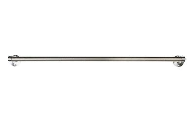 Heavy Duty Single Towel Rail in Stainless Steel