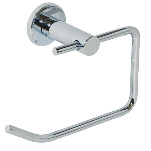 85mm Lachlan Single Toilet Roll Holder in Bright Chrome Plate