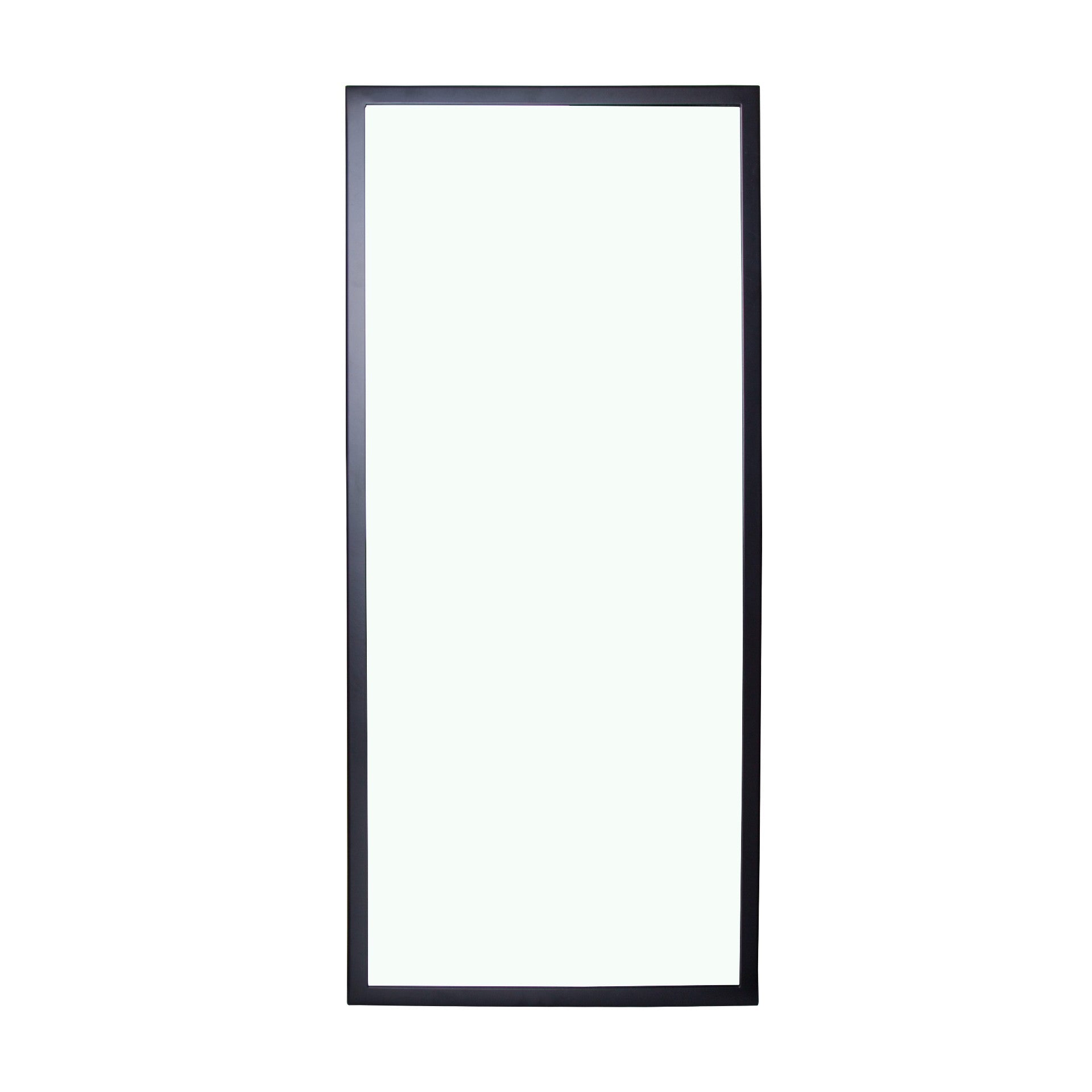 450mmW x 1000mmH Framed Mirror in Designer Black