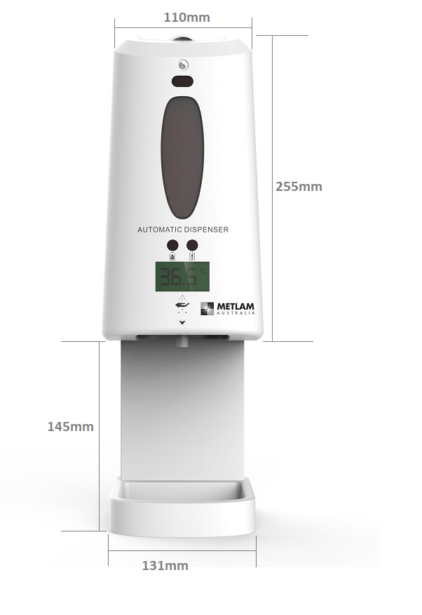 Auto Temperature & Sanitiser Dispenser