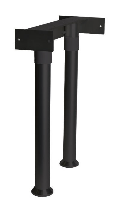 Adjustable Bench Seat Bracket in Designer Black