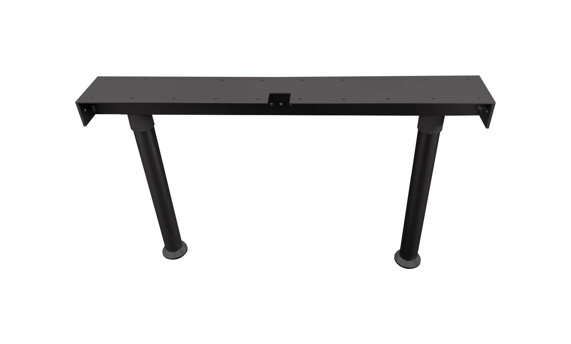 Adjustable Island Bench Seat Bracket in Designer Black